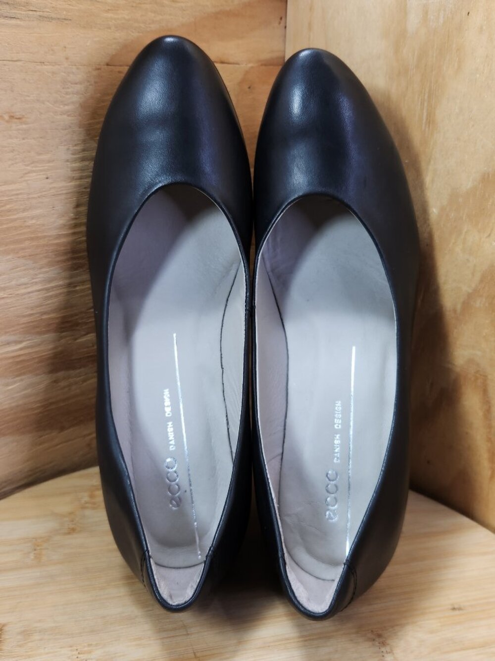 ECCO Sculptured 75 Womens Black High Heel Pumps Size 40 US 9-9.5 - Picture 6 of 10